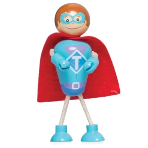 Discount Superhero Figure Pack Wooden Puzzles And Activity Toys | Wooden Doll’s Houses