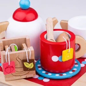 Best Tea Bags Play Shop Cook And Share | Wooden Toy Food Sets