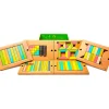 Fashion 130 Piece Classroom Kit Tints Wooden Puzzles And Activity Toys | Building & Stacking Toys