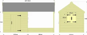 Sale The Benjie Playhouse Kid’s Playhouses & Tents