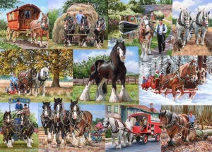 Hot The Heavy Mob – 1000 Piece Jigsaw Puzzle Children's Wooden Puzzles
