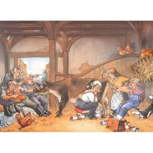 Sale The Milkman – 1000 Piece Jigsaw Puzzle Children's Wooden Puzzles