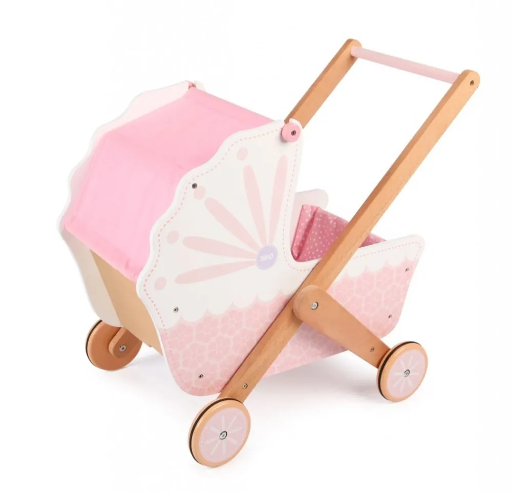 tidlo__in__wooden_dolls_p_3.webp Best 3 in 1 Wooden Doll’s Pram Prams & Cradles