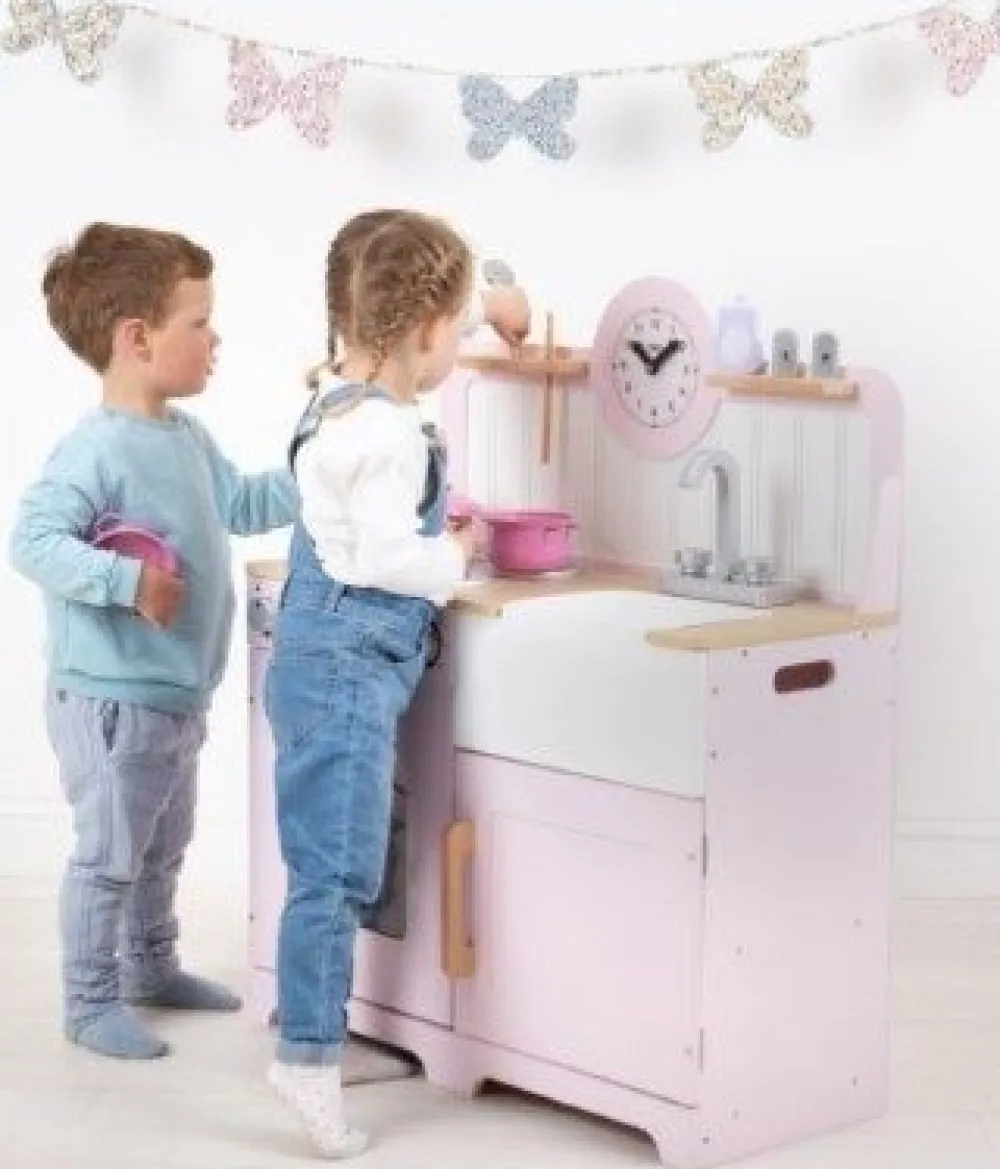 tidlo_country_play_kitche_2.webp New Country Play Kitchen Pink Play Shop Cook And Share | Pretend Play Kitchens