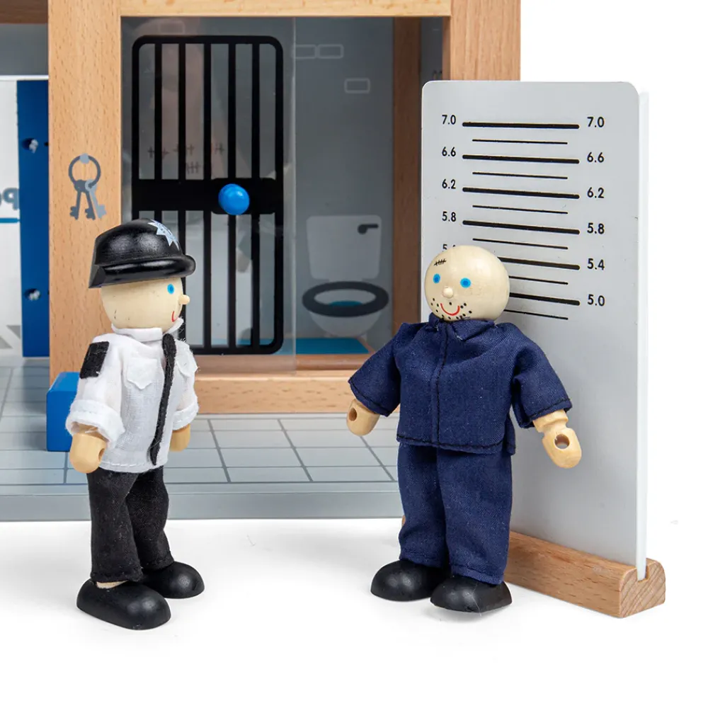 tidlo_police_playset_bund_6.webp Clearance Police Playset Bundle Kids Kids Toy Bundles | Wooden Toy Cars For Children