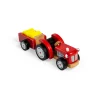 Hot Tractor and Trailer Wooden Animal Toys | Traditional Wooden Toys