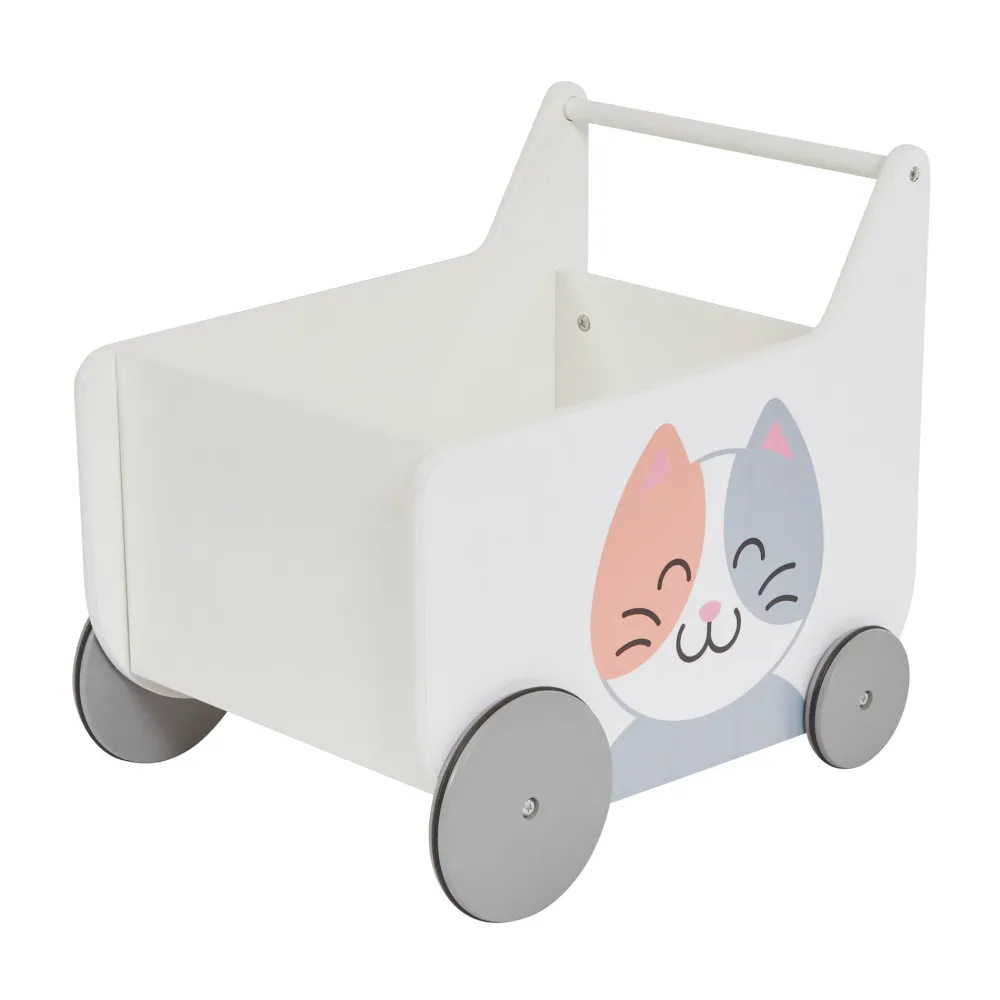 toddler_wooden_push_along_3.webp Hot Toddler Wooden Push Along Walker | Cat and Dog Push Along Kids Kid’s Furniture | Baby Walkers
