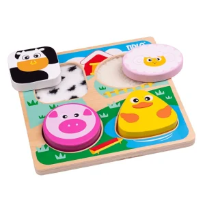 New Touch and Feel (Farm) Activity Toys & Games | Wooden Farm Sets & Animal Toys