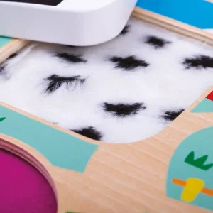 New Touch and Feel (Farm) Activity Toys & Games | Wooden Farm Sets & Animal Toys