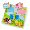 Discount Touch and Feel Puzzle (Insects) Wooden Puzzles And Activity Toys | Children's Wooden Puzzles
