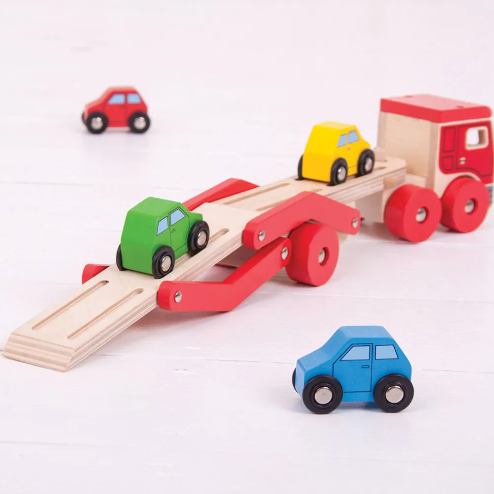 transporter_lorry_2.webp Outlet Transporter Lorry Wooden Push And Pull Along Toys | Wooden Toy Cars For Children