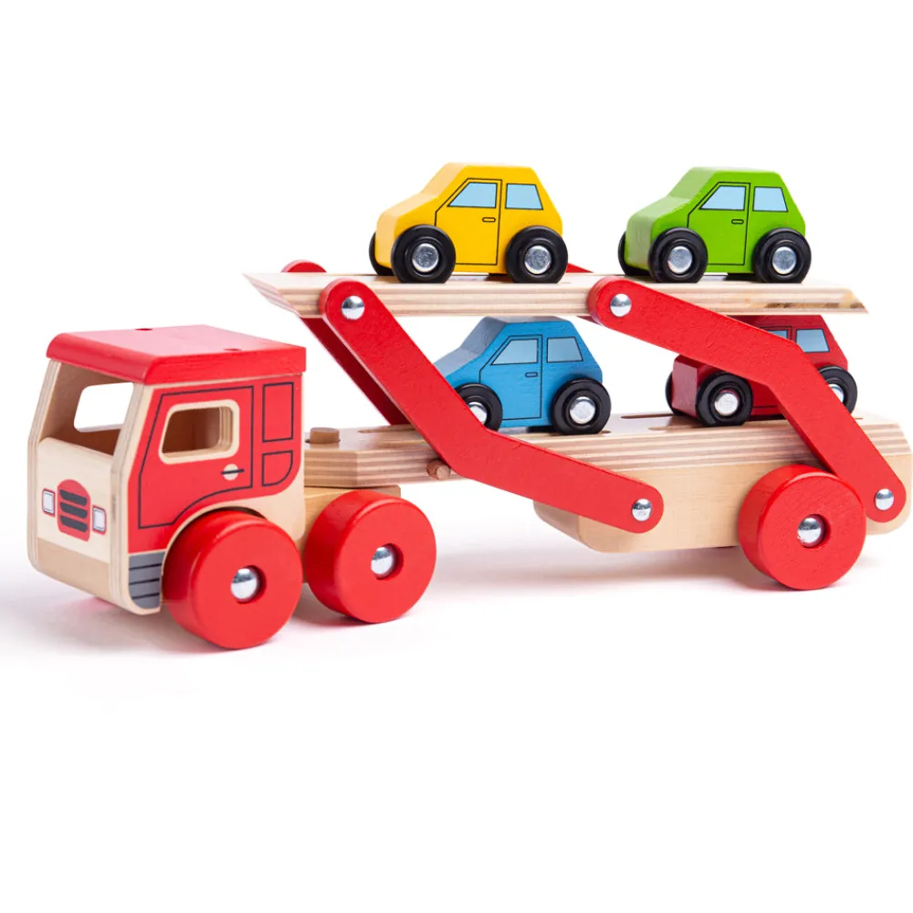 transporter_lorry_4.webp Outlet Transporter Lorry Wooden Push And Pull Along Toys | Wooden Toy Cars For Children