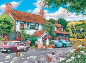 Hot Travellers Rest – BIG 500 Piece Jigsaw Puzzle Children's Wooden Puzzles