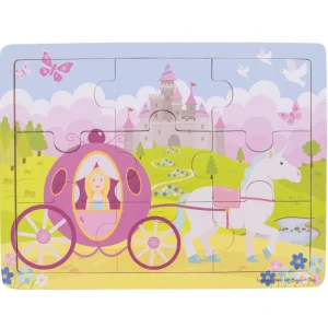 Outlet Tray Puzzle (Princess) Wooden Puzzles And Activity Toys | Children's Wooden Puzzles