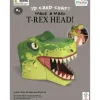 Online T-Rex Head 3D Mask Card Craft Kit Kids Arts And Crafts Sets For Kids