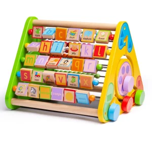 Fashion Triangular Activity Centre Wooden Puzzles And Activity Toys | Activity Toys & Games