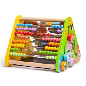 Fashion Triangular Activity Centre Wooden Puzzles And Activity Toys | Activity Toys & Games
