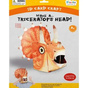 Discount Triceratops 3D Mask Card Craft Kids Arts And Crafts Sets For Kids