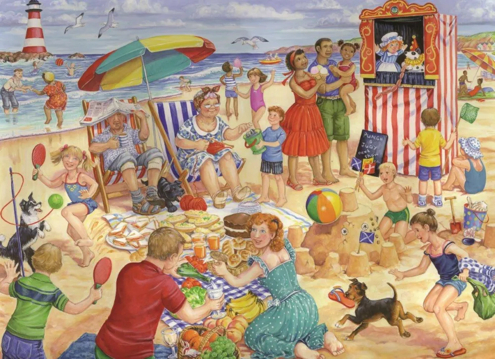 trip_to_the_seaside__big__0.webp Fashion Trip To The Seaside – BIG 250 Piece Jigsaw Puzzle Children's Wooden Puzzles