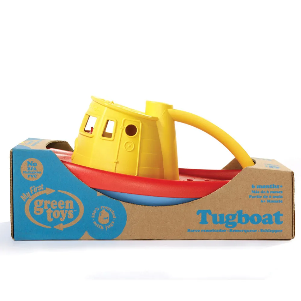 tugboat_yellow_4.webp Hot Tugboat (Yellow) Bath Toys | Wooden Toy Cars For Children