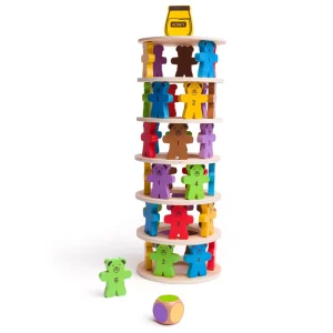Outlet Tumbling Teddies Traditional Wooden Games
