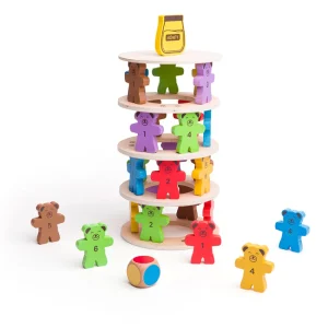 Outlet Tumbling Teddies Traditional Wooden Games