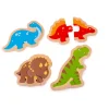Clearance Two Piece Puzzles – Dinosaur Wooden Puzzles And Activity Toys | Children's Wooden Puzzles