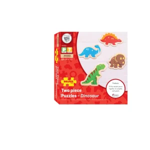 Clearance Two Piece Puzzles – Dinosaur Wooden Puzzles And Activity Toys | Children's Wooden Puzzles
