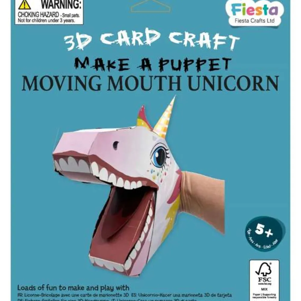 unicorn_puppet_craft_kit_0.webp Outlet Unicorn Puppet Craft Kit Puppet World