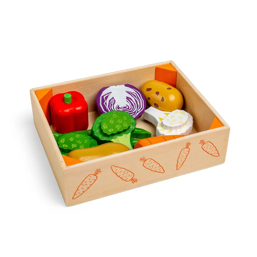 vegetable_crate_0.webp Best Vegetable Crate Wooden Toy Food Sets | Shopping Role Play
