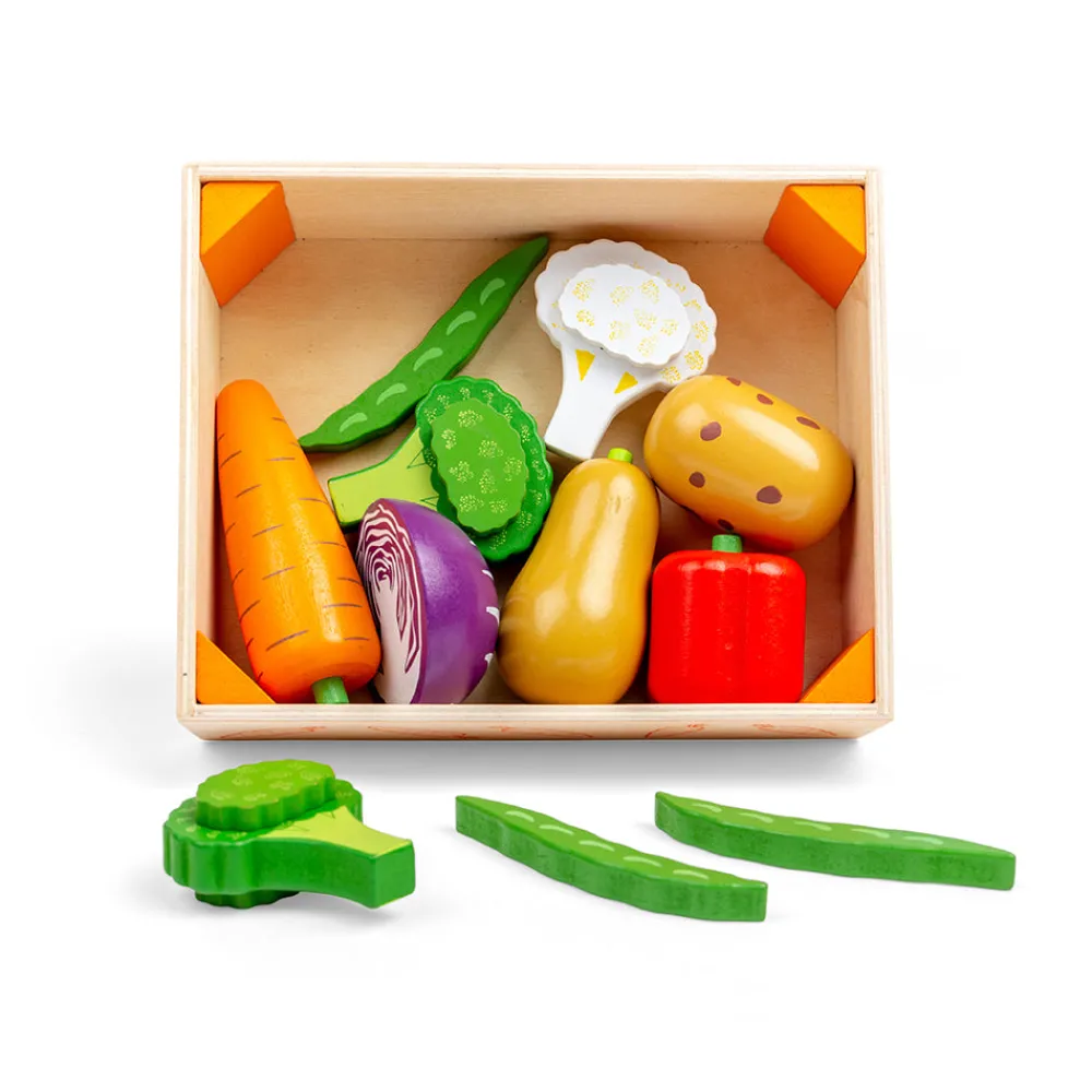 vegetable_crate_1.webp Best Vegetable Crate Wooden Toy Food Sets | Shopping Role Play