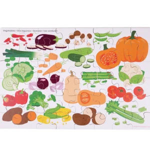 Discount Vegetables Floor Puzzle Wooden Puzzles And Activity Toys | Children's Wooden Puzzles