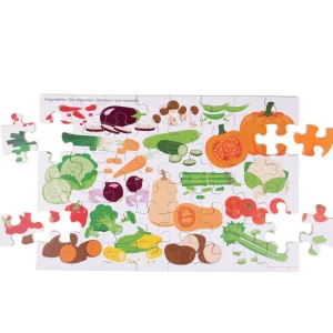 Discount Vegetables Floor Puzzle Wooden Puzzles And Activity Toys | Children's Wooden Puzzles