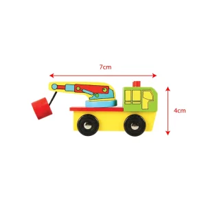 Discount Vehicle Pack Wooden Toy Cars For Children