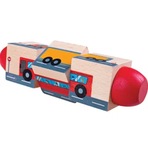 Discount Vehicle Twist Blocks Wooden Puzzles And Activity Toys | Activity Toys & Games