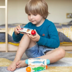 Discount Vehicle Twist Blocks Wooden Puzzles And Activity Toys | Activity Toys & Games