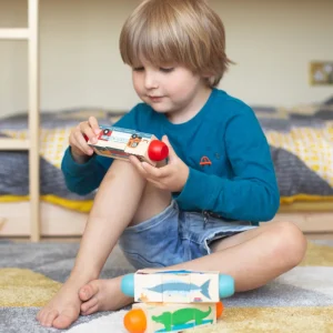 Discount Vehicle Twist Blocks Wooden Puzzles And Activity Toys | Activity Toys & Games