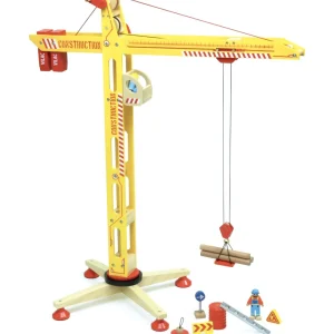 Outlet Vilac Large Crane Traditional Wooden Toys | Toys For 4 Year Olds