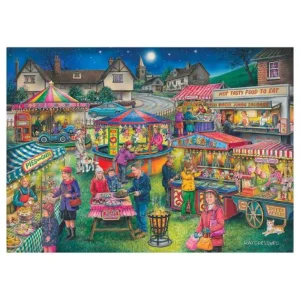 Sale Village Fayre BIG 500 Puzzle Children's Wooden Puzzles