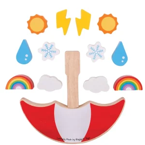 New Weather Balancing Game Wooden Puzzles And Activity Toys | Traditional Wooden Toys