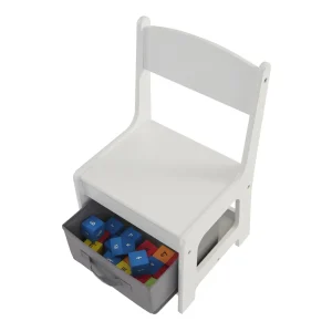 Sale White Table and Chairs with Storage Bins Kids Kid’s Furniture