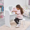Outlet White Wooden Dressing Table and Stool Kids Kid’s Furniture