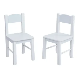 New White Wooden Table and Chair Set Kids Kid’s Furniture