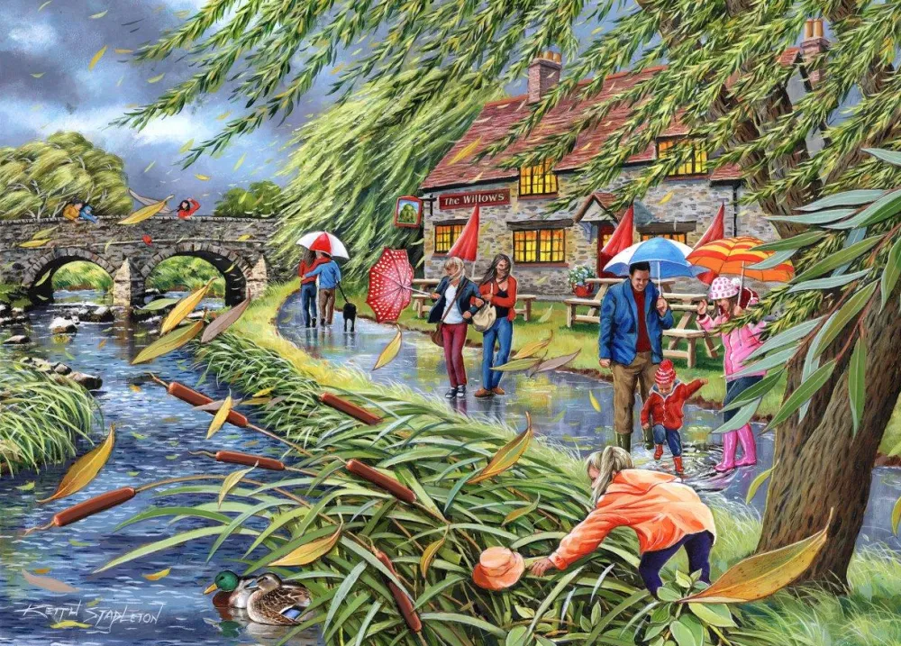 wind_at_the_willows___pie_0.webp Hot Wind at the Willows – 1000 Piece Jigsaw Puzzle Children's Wooden Puzzles