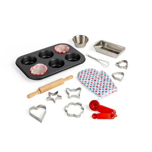 Fashion Young Chef’s Baking Set Pretend Play Kitchens | Wooden Toy Food Sets